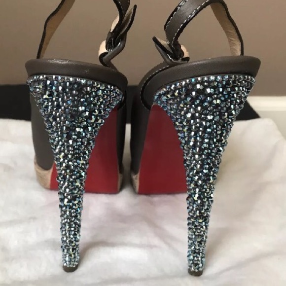 Christian Louboutin Shoes - CHRISTIAN LOUBOUTIN 💯% authentic strassed heel🌈